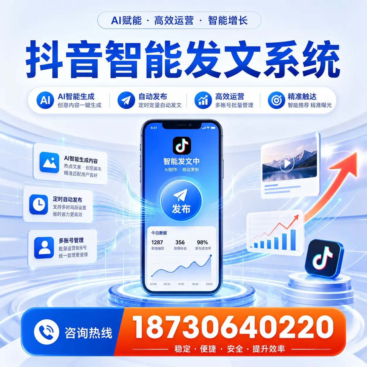 如何通过抖音智能发文系统提升 大理 企业的市场竞争力